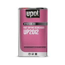 U Pol Products SYSTEM 20 UP2012 Fast Drying Solvent Based Degreaser, 5 L Tin, Cl