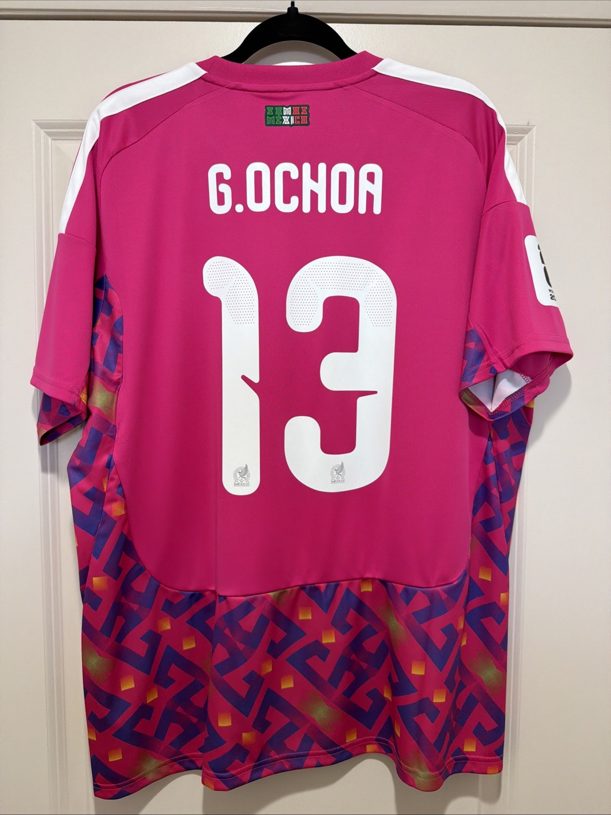 Memo Ochoa #13 Mens EXTRA LARGE Adidas Mexico Goalkeeper Fan Jersey