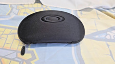 Oakley Sunglass Case With Zipper Hard Soft Glasses Clamshell Black O Genuine