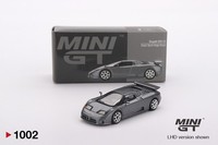 Mini GT - 1002 Bugatti EB110 Super Sport Grigio Scuro Model Car