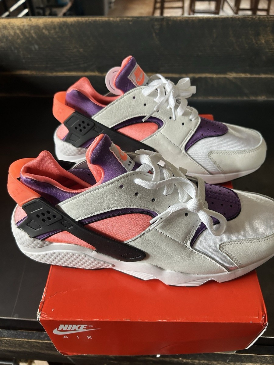 nike air huarache og bright mango