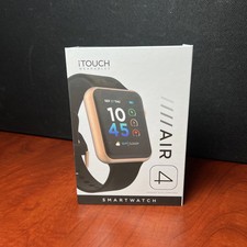 iTouch Air 4 Smartwatch Fitness Heart Rate,Custom Face, Bluetooth 7696