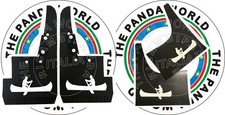 FIAT PANDA4X4 SISLEY PARASPRUZZI LOGO CANOA COLORE BIANCA RICAMBIO COMPATIBILE
