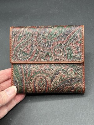 Authentic ETRO Paisley  Wallet