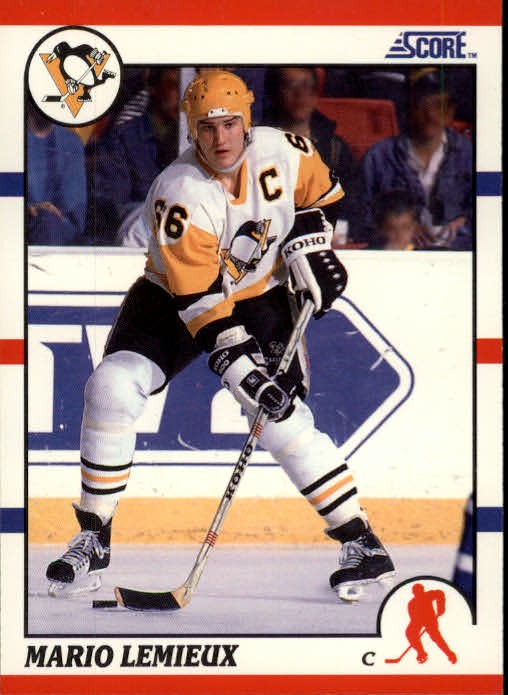 1990-91 Score #2 Mario Lemieux - HKY