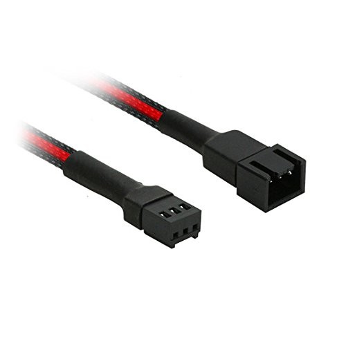 Nanoxia 900900617 3- Molex 30 SchwarzRoter Einzelsle 3290₽