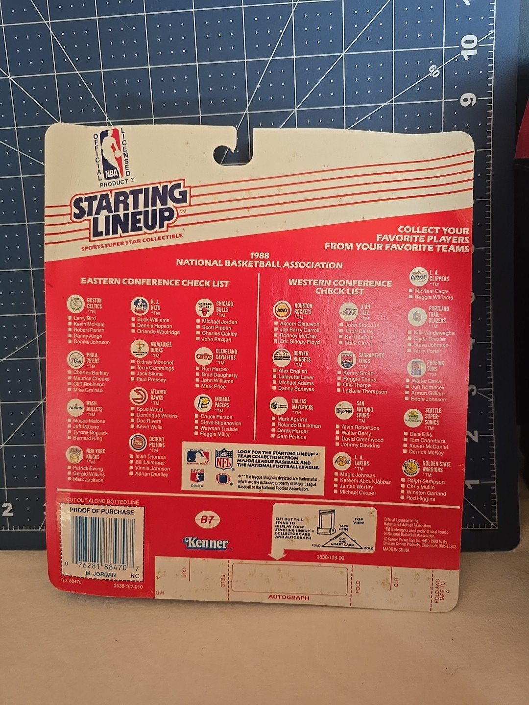 💥1988 Starting Lineup Michael Jordan Superstar Action Figure thumbnail 8