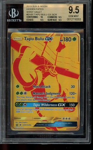 Tapu Bulu-GX graded BGS 9.5 for sale on eBay
