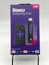 Roku Streaming Stick HD Media Player with Voice Remote Control  Brand New Sealed