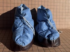 Vtg Down Booties Slippers Women's 8 Recreational Equipment Seattle