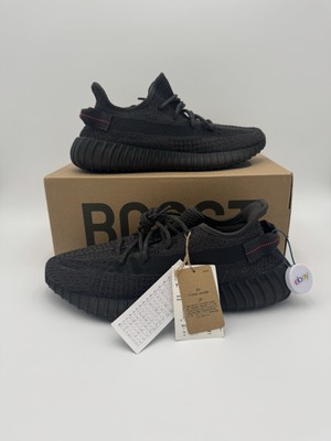 adidas Yeezy Boost 350 V2 Static Black Reflective Size 11