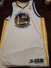HARRISON BARNES GAME WORN NBA JERSEY WHITE GOLDEN STATE WARRIORS AUTHENTIC