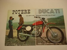 advertising Pubblicità 1971 MOTO DUCATI 125 SCRAMBLER