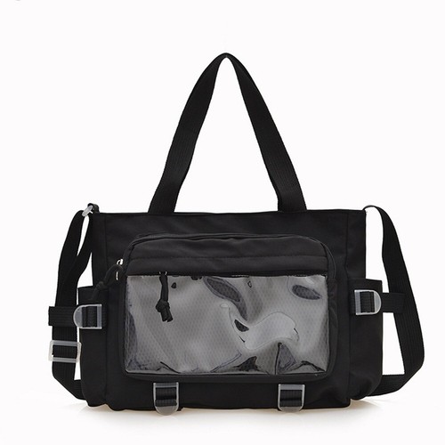 Harajuku JK Shoulder Bag Japanese Style Lolita Handbag Canvas Tote Bag Student - Picture 13 of 16