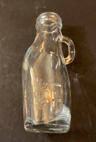 2 - Vintage NEW Ciba Esidrix - K Clear Glass Urinal Bottle Salesman Sample 3.5" - Picture 6 of 10