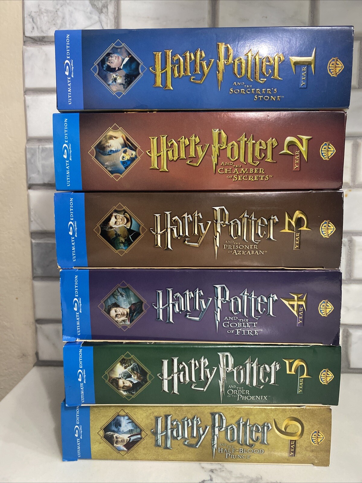 Harry Potter Ultimate Edition Dvd Box Set Harry Potter Ultimate Edition Blu-ray DVD Set With Collector Cards 1