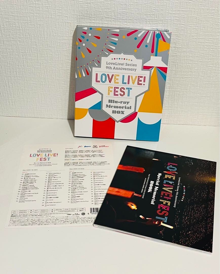 Love Live Fest Blu-ray Memorial Box LoveLive Series 9th