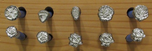 Vintage Craftool USA Stamps - W Series - Plants  Used  - CLEARANCE  SALE!