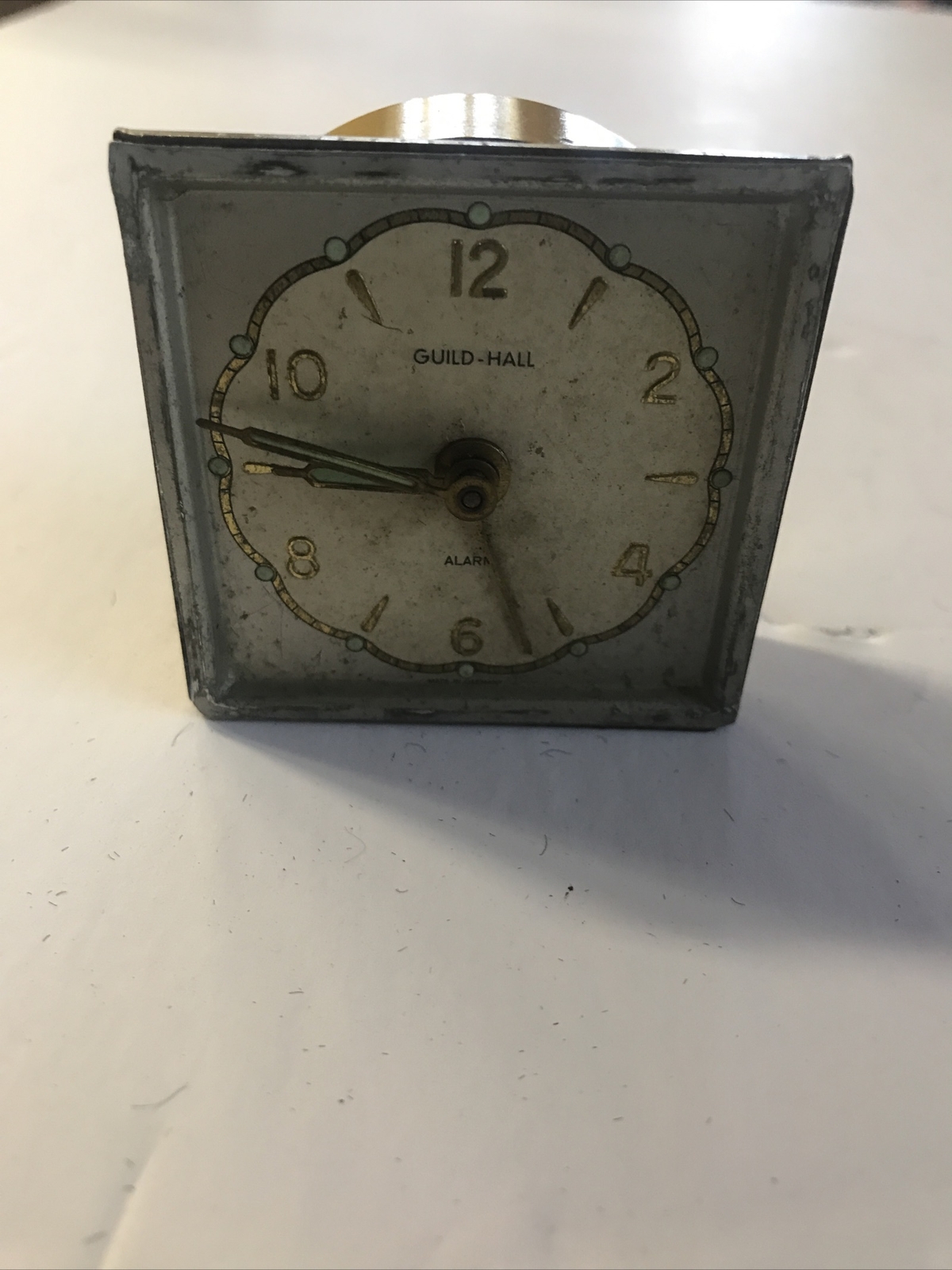 Vintage Guild Hall alarm clock made In Germany￼