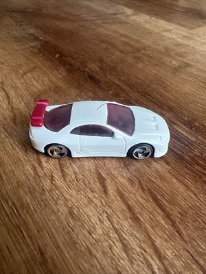 Hot Wheels McDonalds 2003 Mitsubishi Eclipse White & Red Rare Ad Promo Toy