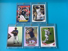 2013 BOWMAN CHROME > YASIEL PUIG (RC) + 2014 Chrome REFRACTOR James Ramsey RC +3