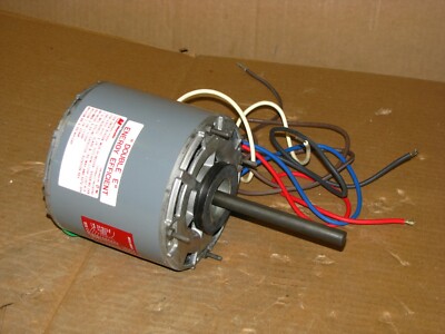 New Magnetek 1/2 - 1/3 - 1/4 HP Three Speed AC Motor #149 1075 RPM 208-230V OPEN