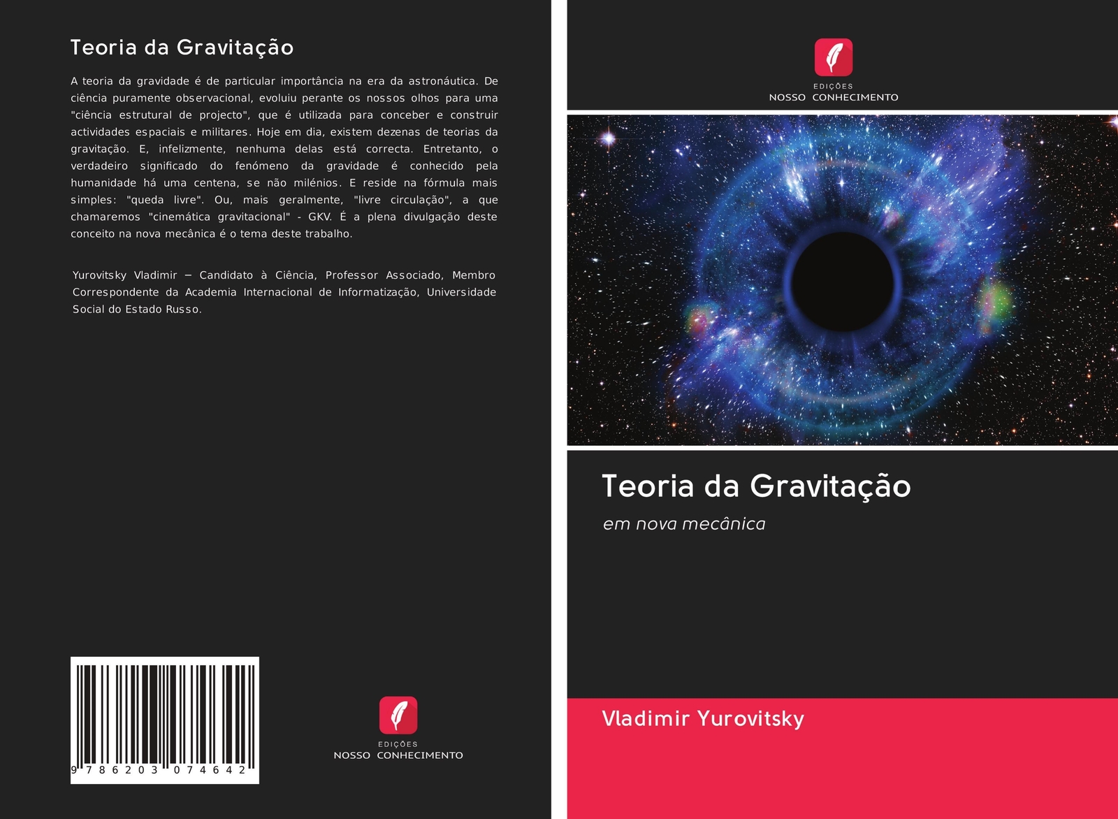 Teoria Da Gravitação | Em Nova Mecânica | Vladimir Yurovitsky |