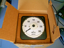 Crompton 5955 007-JM00414 Ampmeter 0-300A 50MV, New Open Box