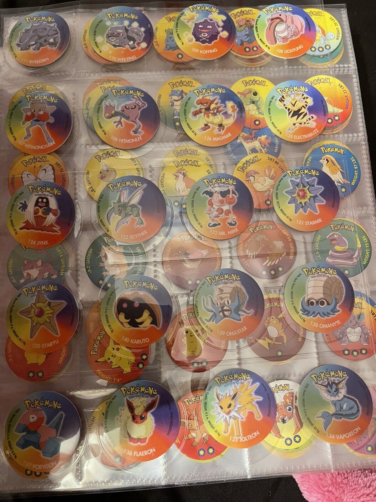 TAZO POKEMON DKV #302 SABLEYE 2019 Hoenn PERU South America Pogs Flips Taps