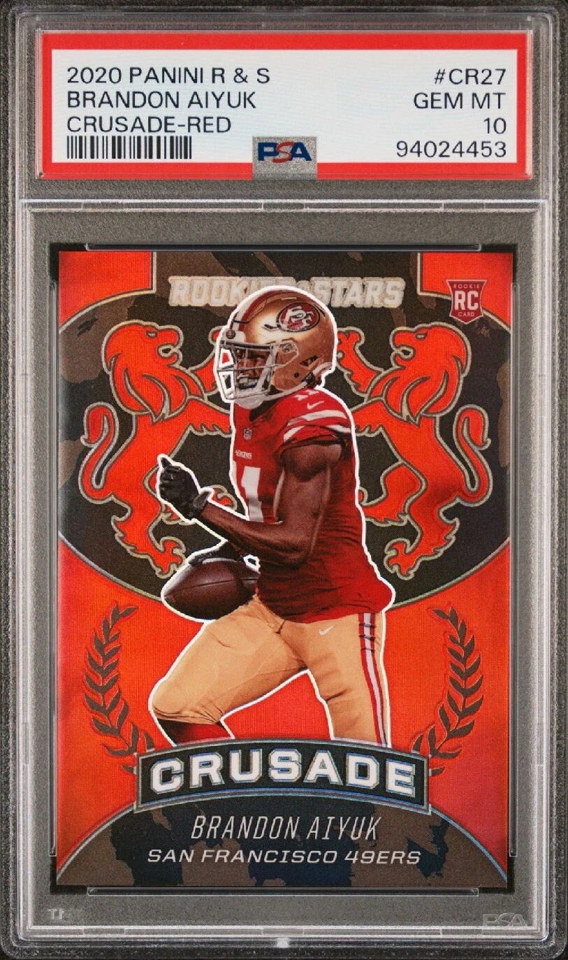 Brandon Aiyuk Panini Rookies & Stars Crusade #CR27 Red