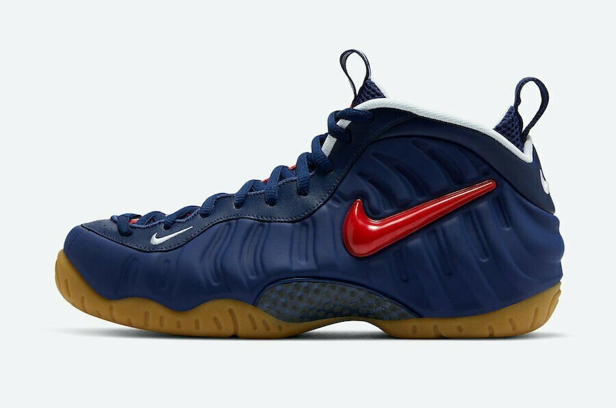 Nike Air Foamposite Pro Men's Blue Void/University Red CJ0325-400