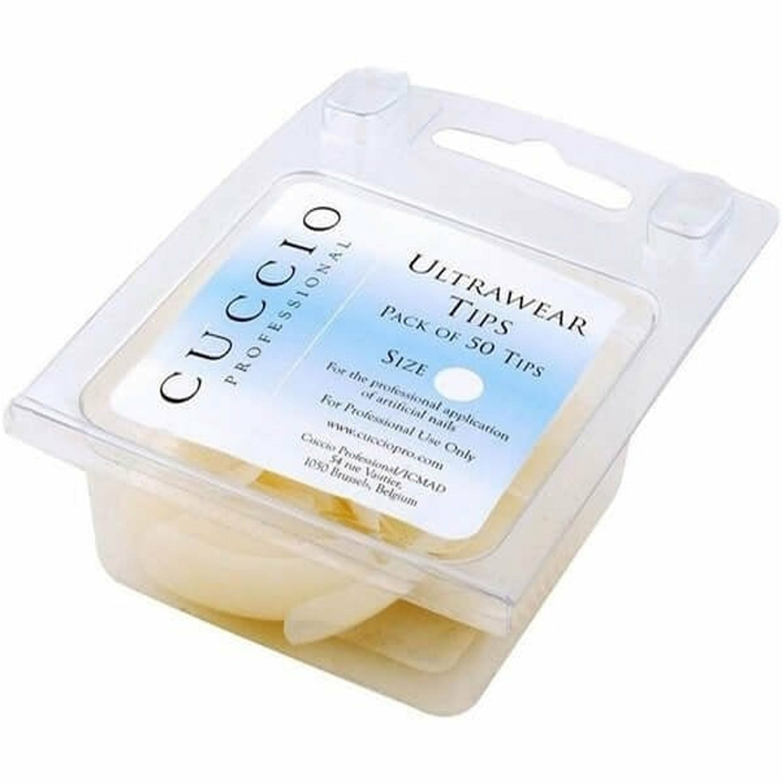 Cuccio Professional Ultra Clear Tips (50 Tips)