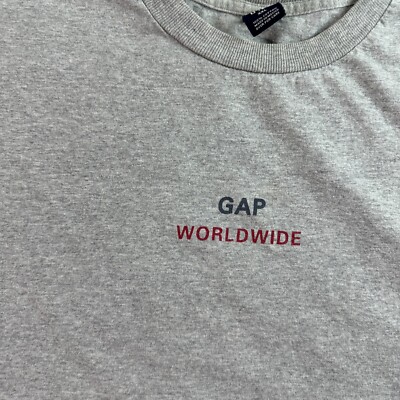 トップス old gap Patchwork Vintage Shirt VINTAGE 90s GAP Shirt Mens XXL 2XL Worldwide Nations Flags