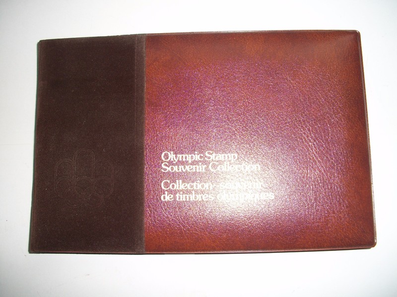 OLD OLYMPIC STAMP SOUVENIR COLLECTION FROM MONTREAL 1976