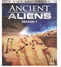 No Disc ORIGINAL COVER ART Ancient Aliens Season 7 2015 Blu-ray 2-Disc cover