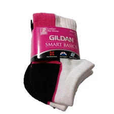 Gildan Smart Basics,  Womens Socks Size 4-10, 2pair
