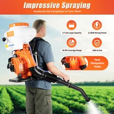 3.7Gal Backpack Agricultural Mist Duster Spra...