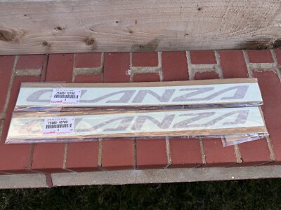 Original Toyota Starlet Glanza V Aufkleber Abziehbilder Brandneu OEM JDM