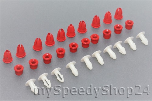 30x YOU.S Zierleisten Clips Für Mercedes - Ø9,5mm A0099972281