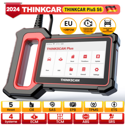 ThinkScan S6 Profi Diagnosegerät OBD2 KFZ Auslesegerät Scanner ECM/TCM/ABS/SRS