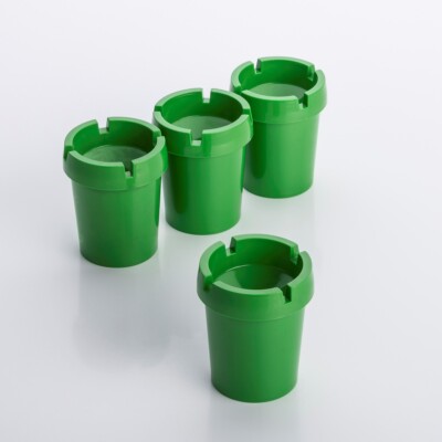 4 Stück Auto Aschenbecher - Windaschenbecher Mit Anti-Geruch Für Getränkehalter