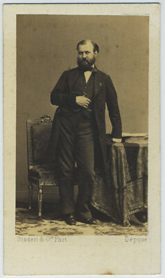 CDV Circa 1865. der Komponist Charles Gounod By Disdéri IN Paris