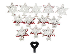 IKEA Strala Snowflake LIGHT COVERS 402.879.72 Set of 12 NO LIGHTS 