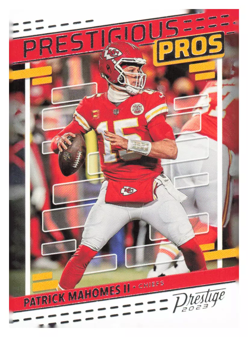 Patrick Mahomes trading card