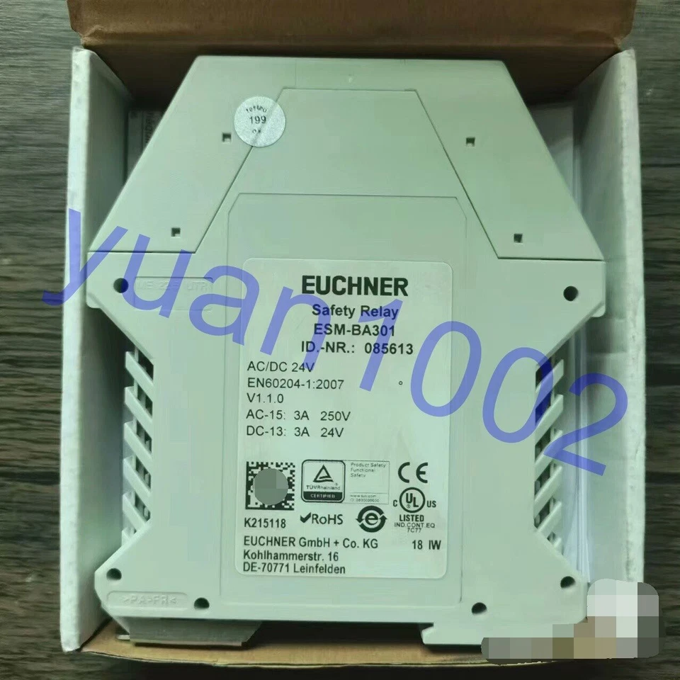 NEW EUCHNER ESM-BA301 085613 Safety relay Fast FedEx or DHL - Image 2 of 4