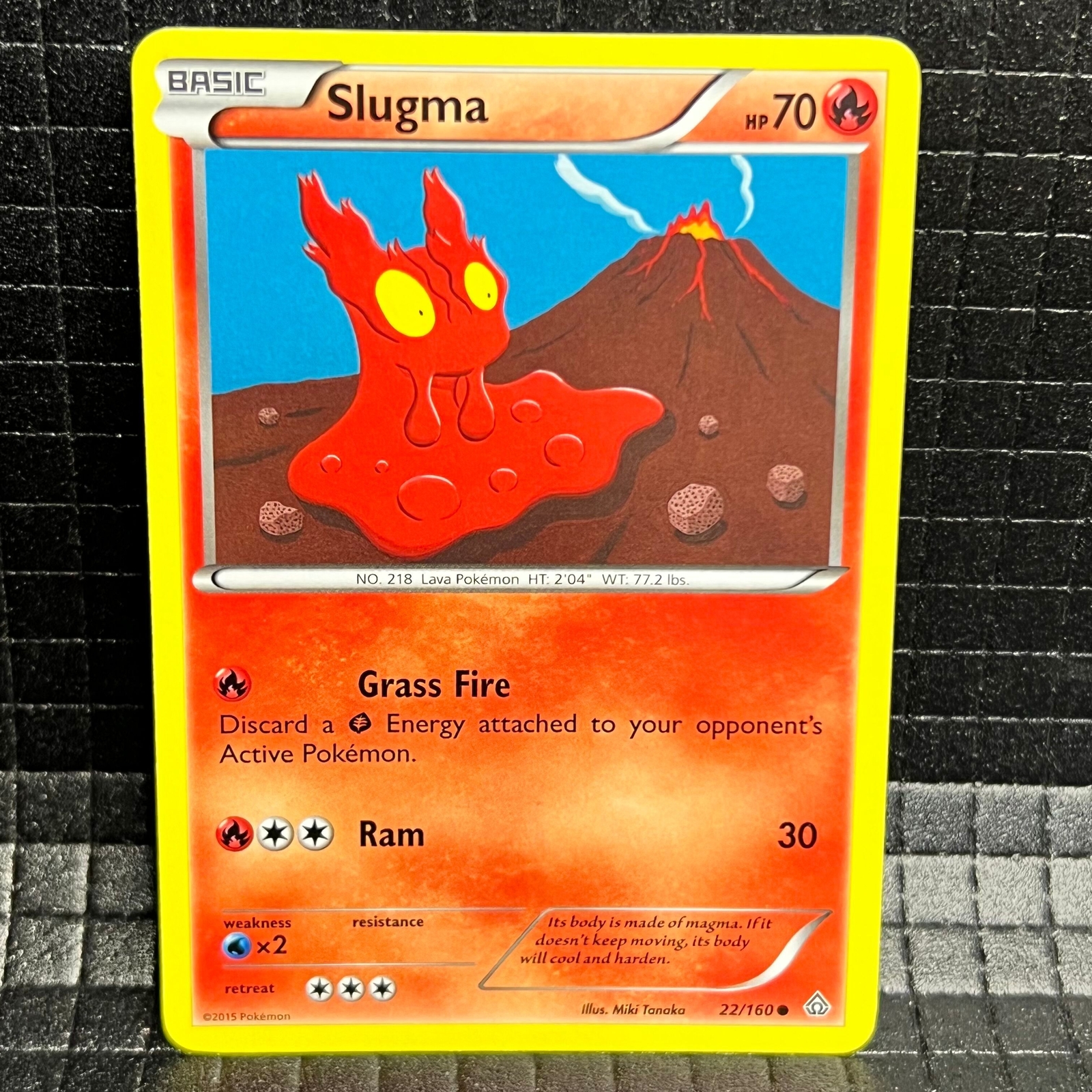 Slugma #22/160 Primal Clash Common Pokemon Card