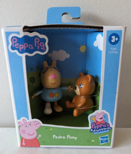 Peppa Pig Figure Pedro Pony  Teddy Bear Figure Toy Peppa  s Adventures NEW