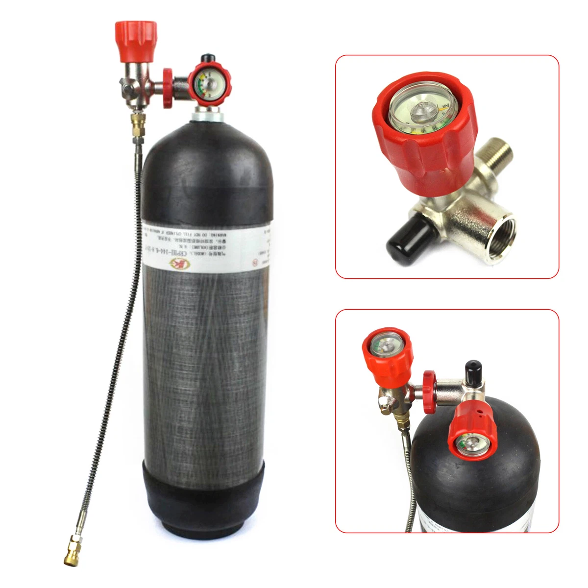 For PCP Air Tank 4500Psi SCBA Fill Station Charging Adapter