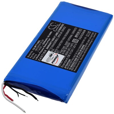 Akku kompatibel mit Micsig Typ SEC5076170-2S 7,4V 8200mAh/61Wh Li-Polymer Schwar