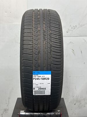 1 Used Falken Ziex ZE001 A/S P245/50R20 2455020 245/50/20 102 H